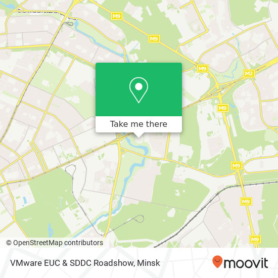 VMware EUC & SDDC Roadshow map