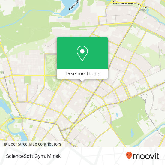 ScienceSoft Gym map