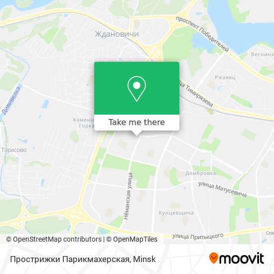 Прострижки Парикмахерская map
