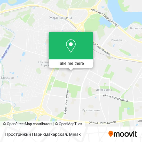 Прострижки Парикмахерская map
