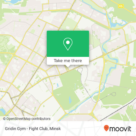 Gridin Gym - Fight Club map
