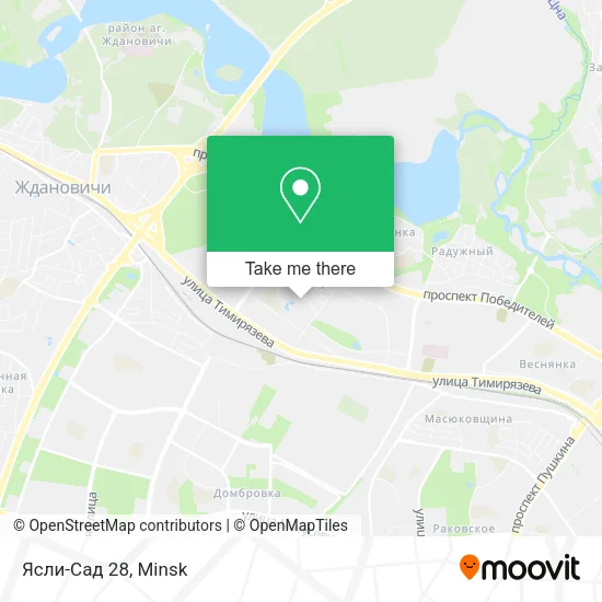 Ясли-Сад 28 map