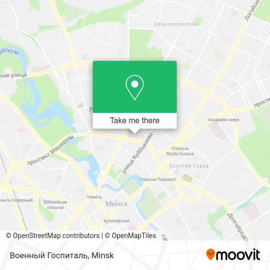 Военный Госпиталь map