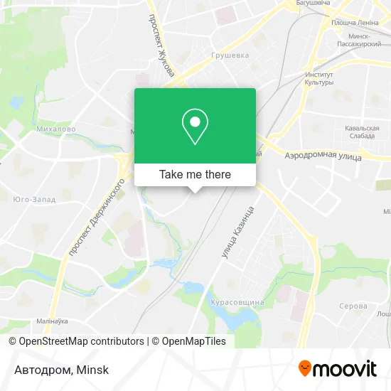 Автодром map