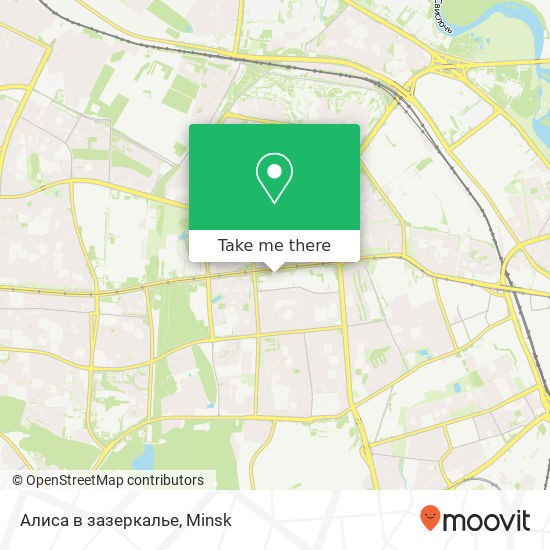 Алиса в зазеркалье map