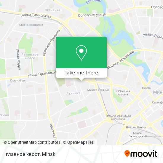 главное хвост map