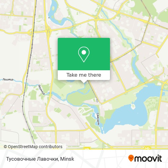 Тусовочные Лавочки map