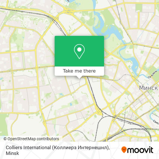 Colliers International (Коллиерз Интернешнл) map