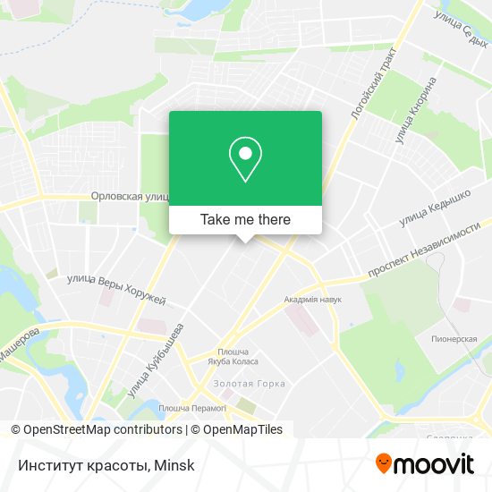 Институт красоты map