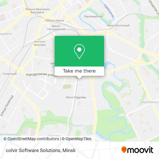 colvir Software Solutions map