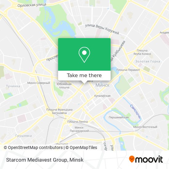 Starcom Mediavest Group map