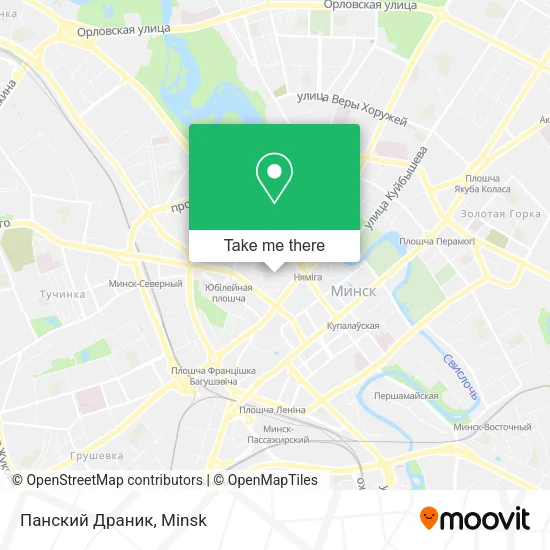 Панский Драник map