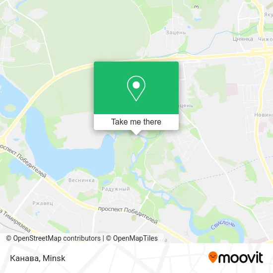 Канава map