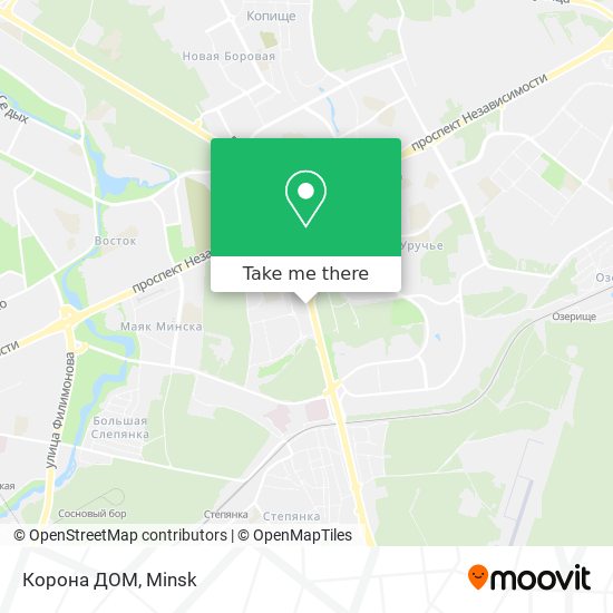 Корона ДОМ map