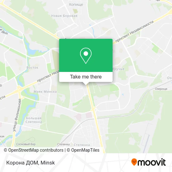 Корона ДОМ map