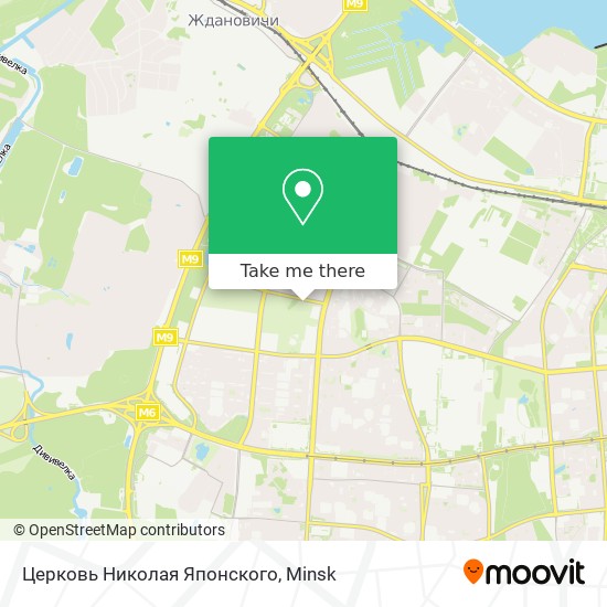 Церковь Николая Японского map