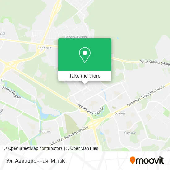 Ул. Авиационная map