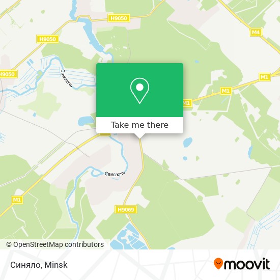 Синяло map