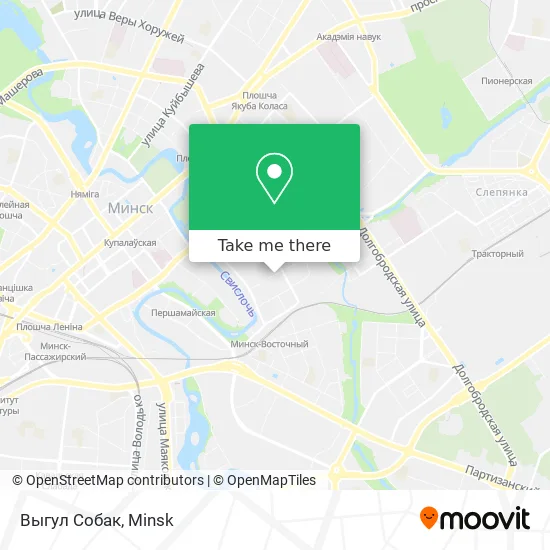 Выгул Собак map