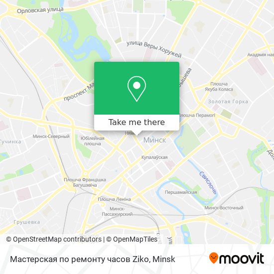 Мастерская по ремонту часов Ziko map