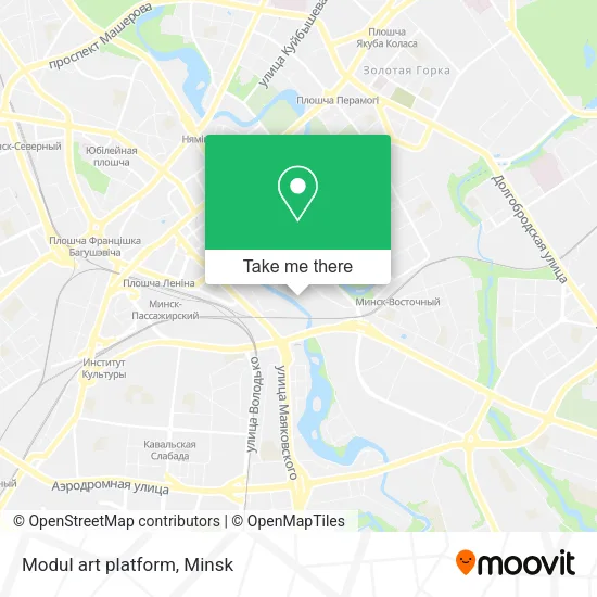 Modul art platform map