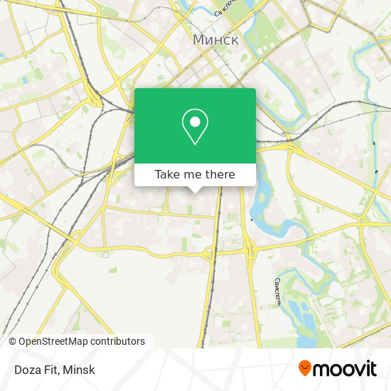 Doza  Fit map