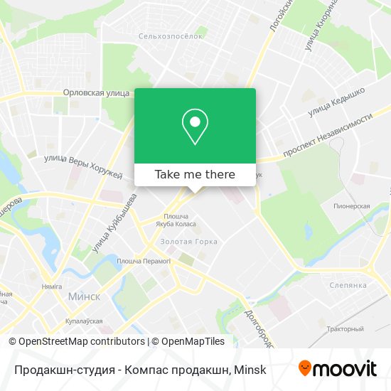 Продакшн-студия - Компас продакшн map