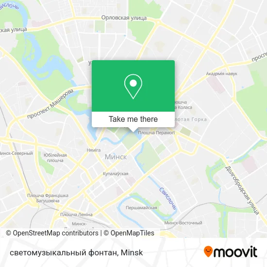 светомузыкальный фонтан map