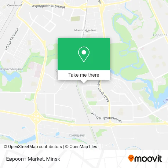 Евроопт Market map