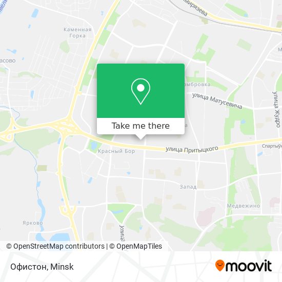 Офистон map