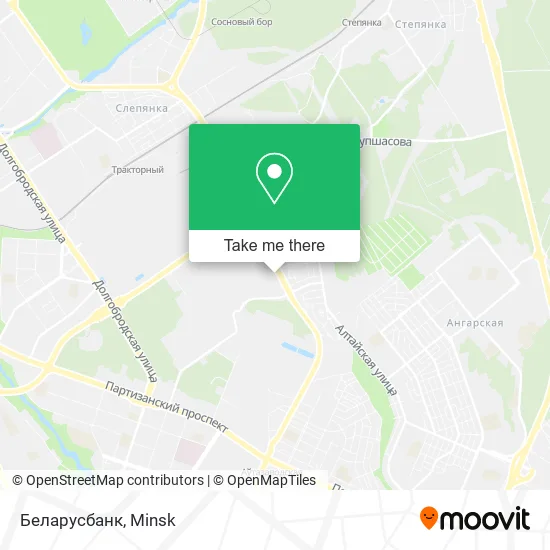 Беларусбанк map