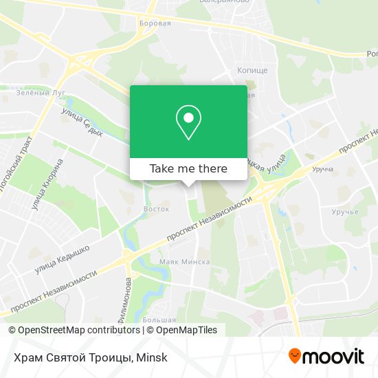 Храм Святой Троицы map