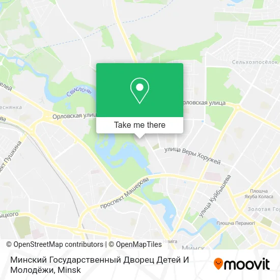 Минский Государственный Дворец Детей И Молодёжи map