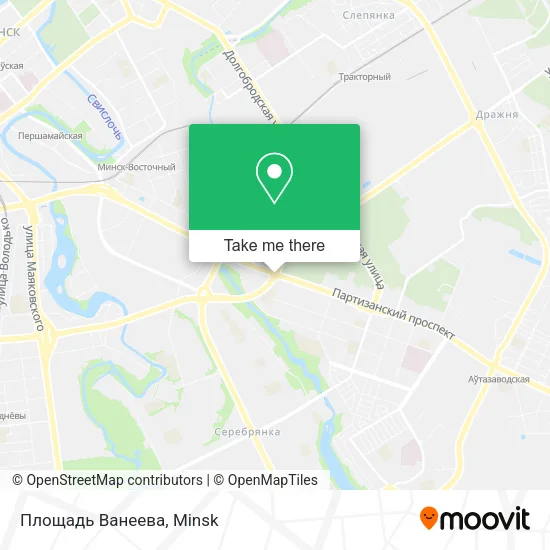 Площадь Ванеева map