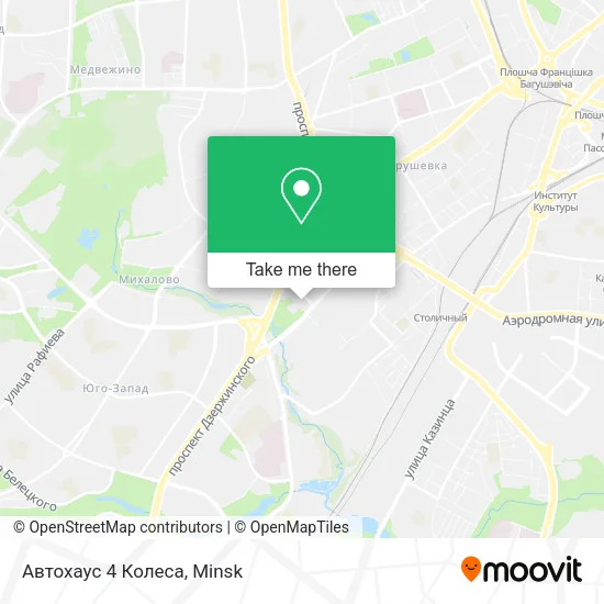Автохаус 4 Колеса map