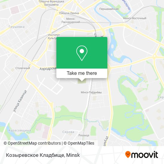 Козыревское Кладбище map