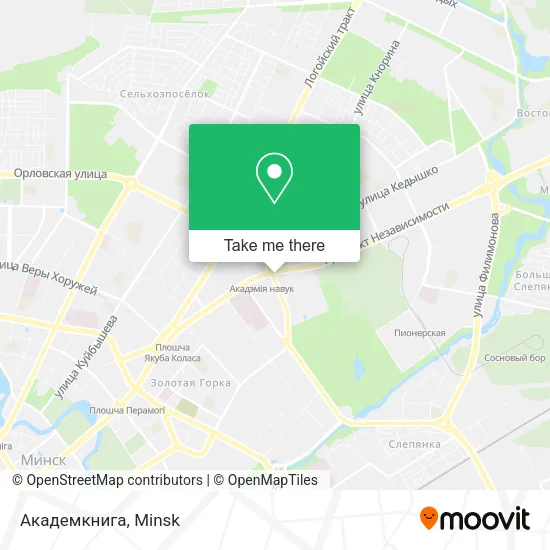 Академкнига map