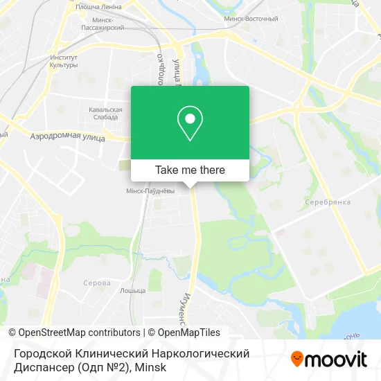 Городской Клинический Наркологический Диспансер (Одп №2) map