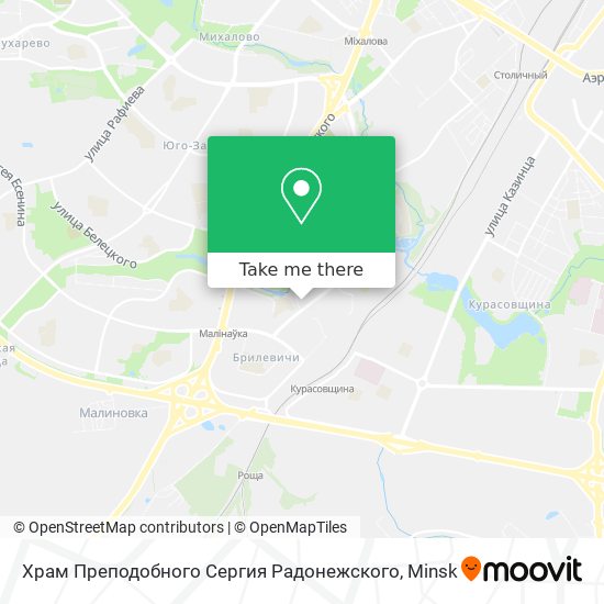 Храм Преподобного Сергия Радонежского map