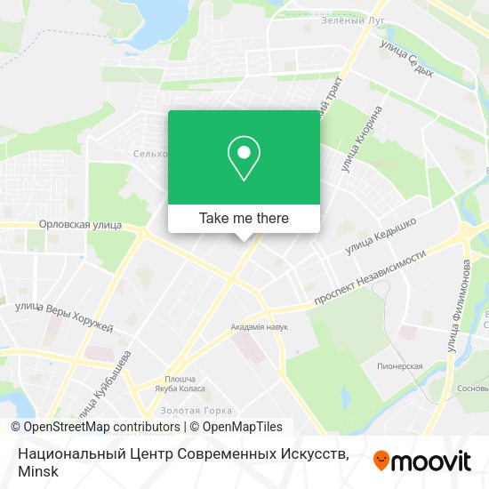 Национальный Центр Современных Искусств map