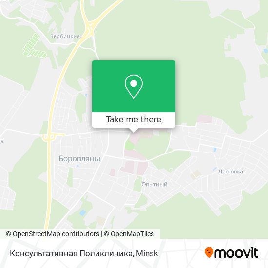 Консультативная Поликлиника map