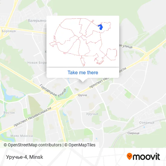 Уручье-4 map