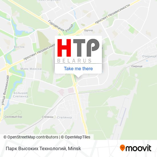 Парк Высоких Технологий map