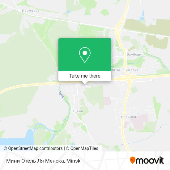Мини-Отель Ля Менска map