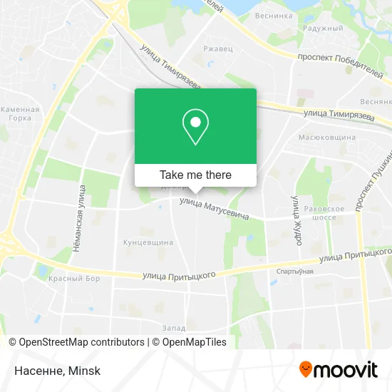 Насенне map