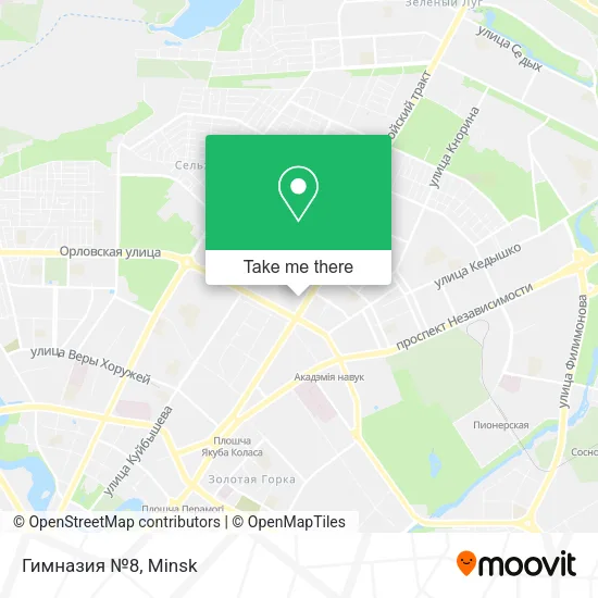Гимназия №8 map