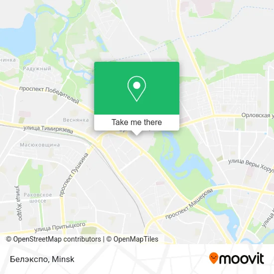 Белэкспо map