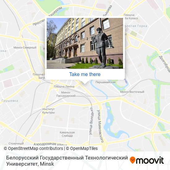 Белорусский Государственный Технологический Университет map