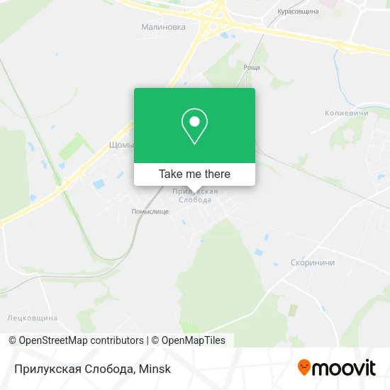 Прилукская Слобода map