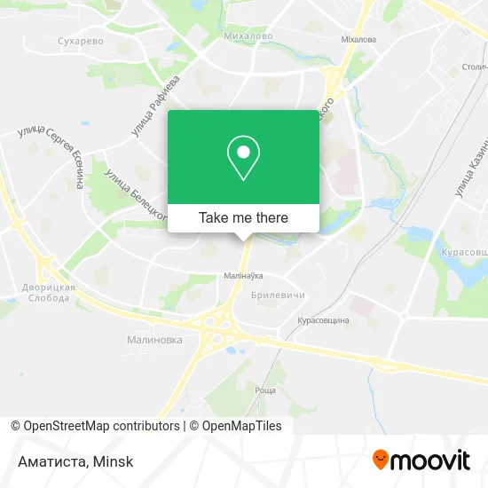 Аматиста map